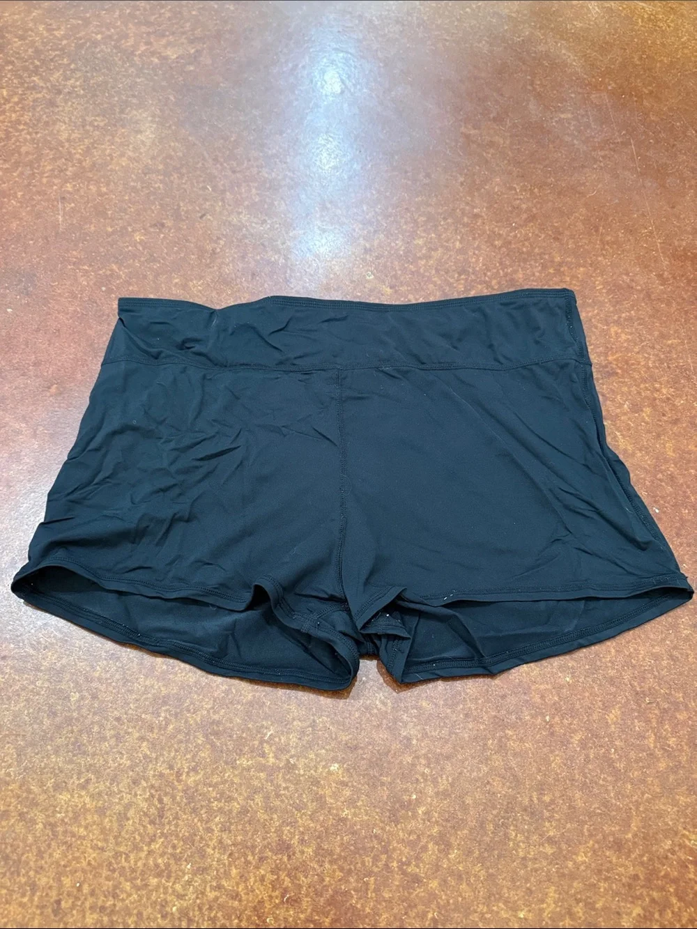 Kona Sol Black Women's Swim Short Bikini Bottoms
